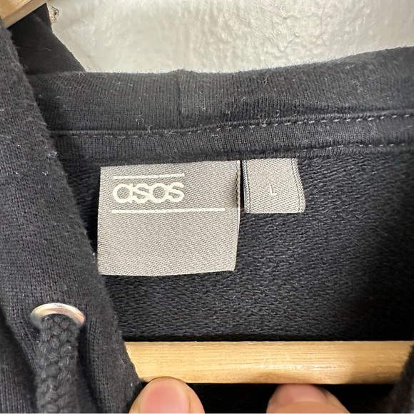 ASOS Wimens Hoodie Size L - Picture 5 of 8